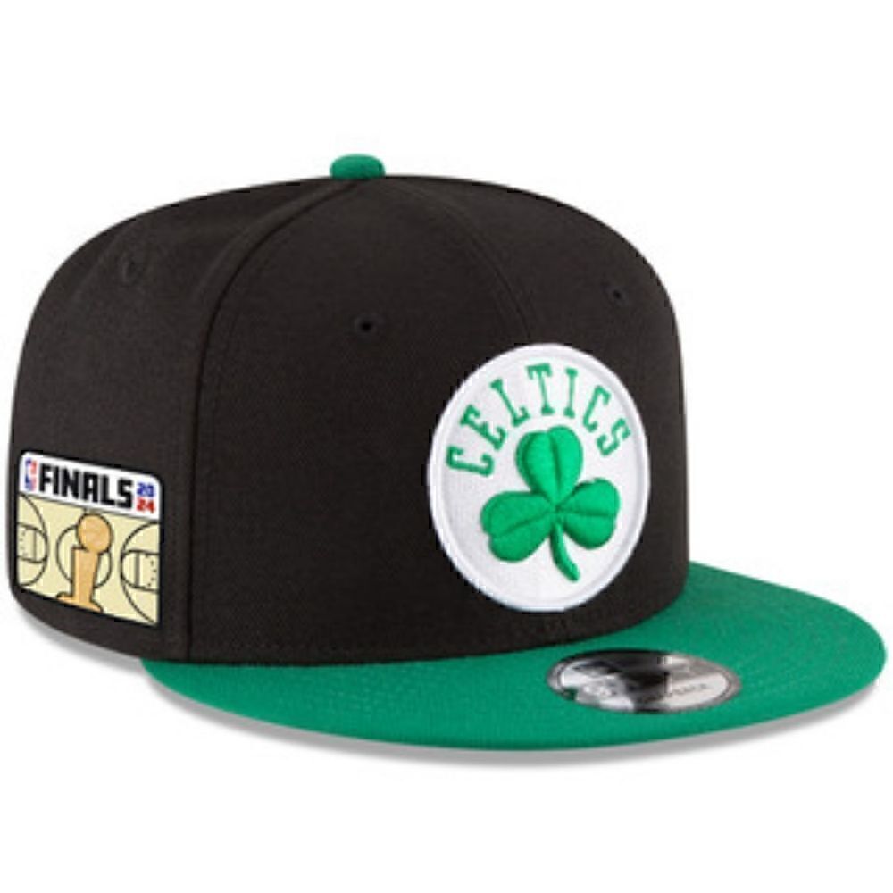 New Era 9Fifty Boston Celtics 2024 NBA Finals Side Patch Snapback Hat OSFM